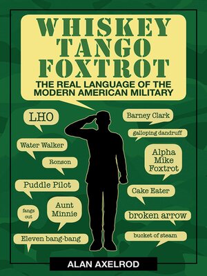 cover image of Whiskey Tango Foxtrot: the Real Language of the Modern American Military